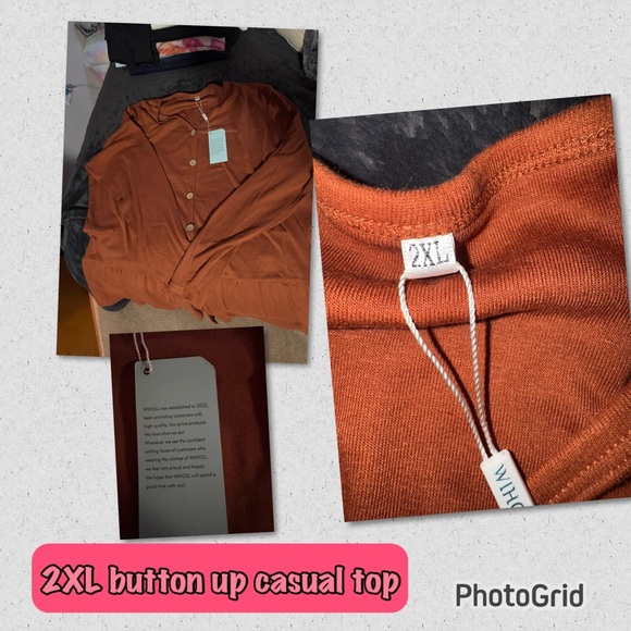 Casual button up sweater - Picture 1 of 1